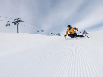 Skifahren im Skigebiet Lenzerheide © Lenzerheide Bergbahnen AG