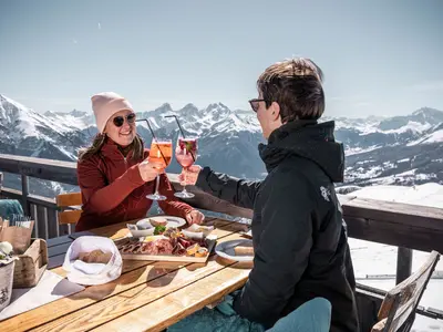 Piz Scalottas Sonnenterrasse in Arosa Lenzerheide © Arosa Lenzerheide Bergbahnen AG
