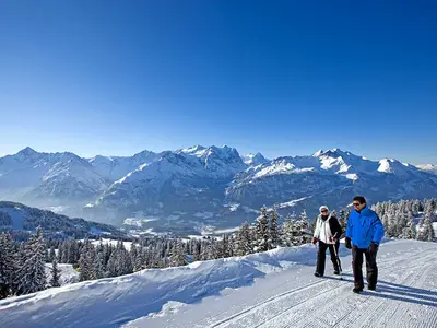 Winterwandern © Bergbahnen Meiringen-Hasliberg AG, Foto: David Birri