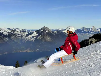 Rodelvergnügen © Klewenalp-Stockhütte