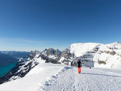 Skifahrer am Chäserrugg © Toggenburg Bergbahnen AG