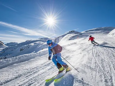 Skifahrer am Chäserrugg © Toggenburg Bergbahnen AG