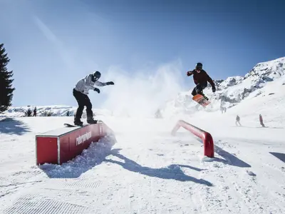 Snowpark am Pizol © Pizolbahnen AG