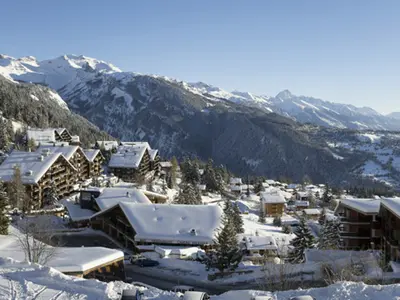 Ortsansicht von Anzère © Etat du Valais / François Perraudin