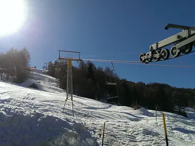 Sessellift im Skigebiet Eischoll © Sportbergbahnen Eischoll