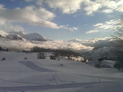 Winterlandschaft © Sportbergbahnen Eischoll