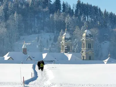 Winterwandern © Einsiedeln Tourismus, Foto: Franziska Keller