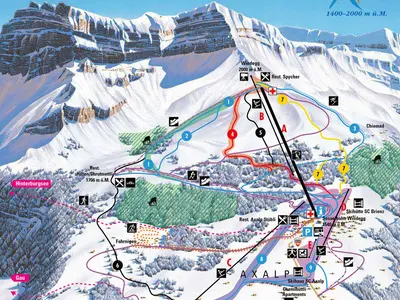 Pistenplan Axalp