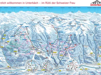Pistenplan Unterbäch