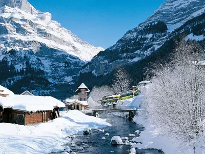 Kleine Scheidegg Lauterbrunnen © Jungfrau Ski Region