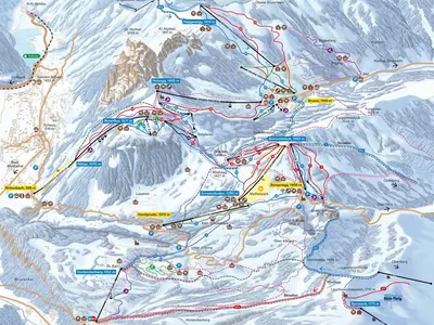 Pistenplan Mythenregion