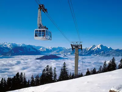Luftseilbahn auf der Rigi © Rigi Bahnen AG