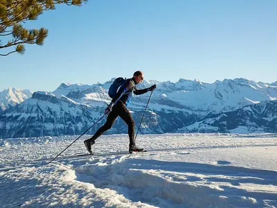 Langläufer auf der Rigi © Rigi Bahnen AG