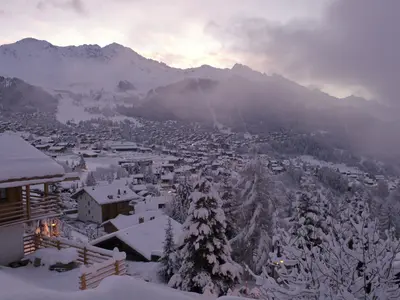 Neuschnee in Verbier © Etat du Valais / François Perraudin
