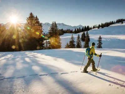 Schneeschuhwandern in Chur-Brambrüesch © Chur Tourismus