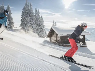 Skifahren in Gstaad © Destination Gstaad