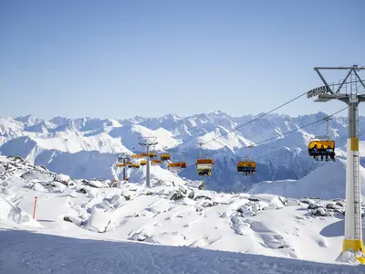 Sessellift in Samnaun © Samnaun / Mayk Wendt