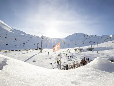Impressionen aus dem Skigebiet Samnaun-Ischgl © Samnaun / Andrea Badrutt
