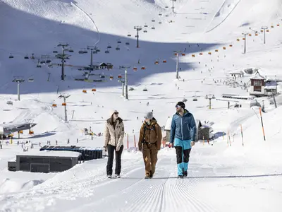 Unterwegs an der Alp Trida © Samnaun / Andrea Badrutt