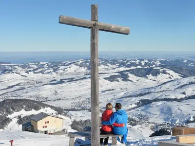 Gipfelkreuz am Ebenalp-Horn © Luftseilbahn Wasserauen-Ebenalp