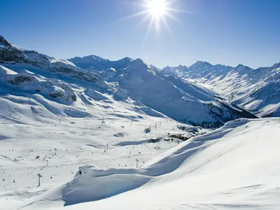Blick ins Skigebiet Ischgl © TVB Paznaun - Ischgl