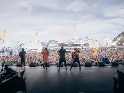 Ischgl ist bekannt für seine spektakulären Konzerte © TVB Ischgl-Paznaun