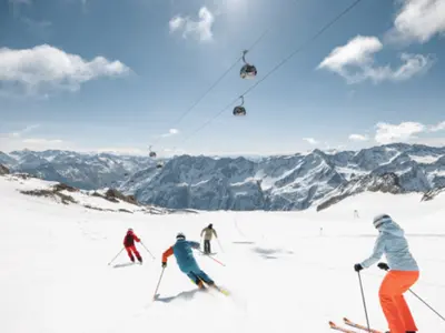 Skifahren in Sölden © Ötztal Tourismus / Mathäus Gartner