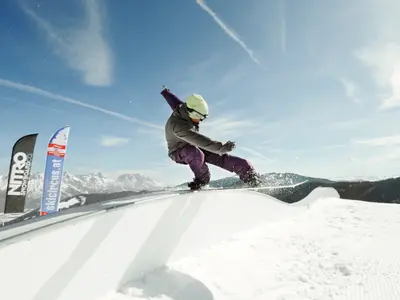 Snowboard Skicircus Saalbach © MEDIALOUNGE