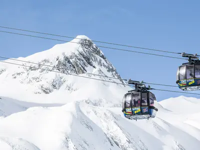 Gondelbahn Gletscherbus am Hintertuxer Gletscher © Hintertuxer Gletscher