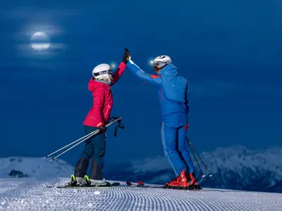 Moonlight Skiing in der Zillertal Arena © Zillertal Arena