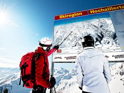 Pistenplan des Skigebiets © Foto: schultz-ski.at / 2010