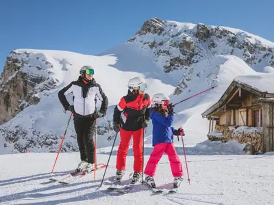 Skifahren mit der Familie im Axamer Lizum © Axamer Lizum