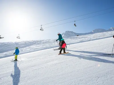 Skifahren im Skigebiet Serfaus-Fiss-Ladis © Serfaus-Fiss-Ladis / Daniel Zangerl