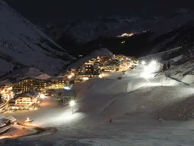 Obergurgl-Hochgurgl bei Nacht © Ötztal Tourismus