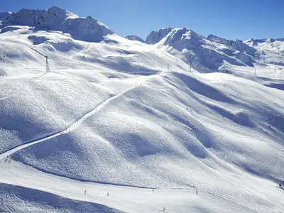 Blick ins Skigebiet Gurgl © Ötztal Tourismus