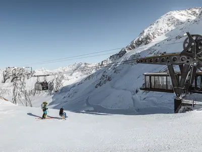 Bergstation der Falginjochbahn © TVB Tiroler Oberland | Roman Huber