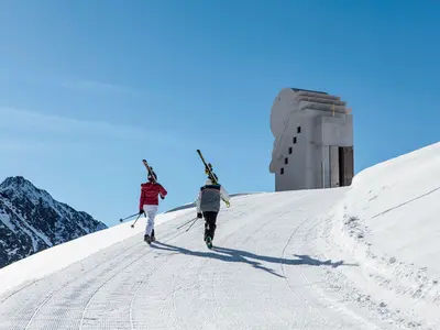 Kapelle des weißen Lichts im Skigebiet Pitztaler Gletscher © Pitztaler Gletscherbahn - Daniel Zangerl
