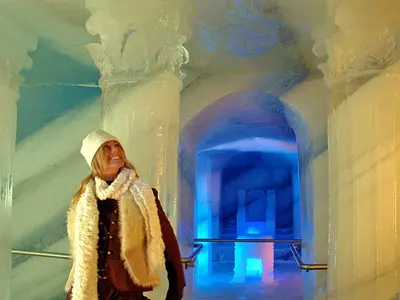 Faszinierende Welten im Eispalast Dachstein © Helmut Strasser