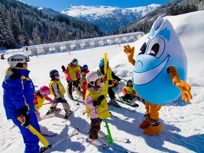 Maskottchen Gasti © Gasteiner Bergbahnen AG
