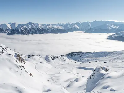 Rundblick von der Schlossalm Bad Hofgastein © Gasteinertal Tourismus / Christoph Oberschneider