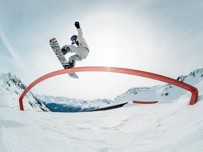 Freestyle im Snowpark Montafon © Silvretta Montafon
