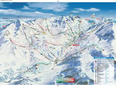 Pistenplan Obertauern