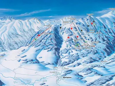 Pistenplan Fanningberg