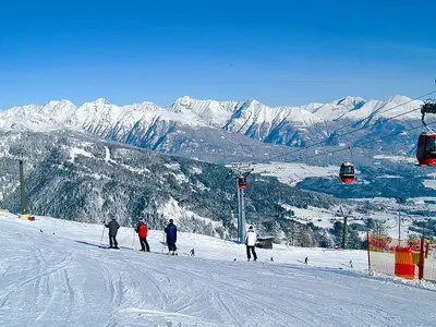 Von der Skipiste hat man ein beeindruckendes Panorama. © Bergbahnen Lungau GesmbH