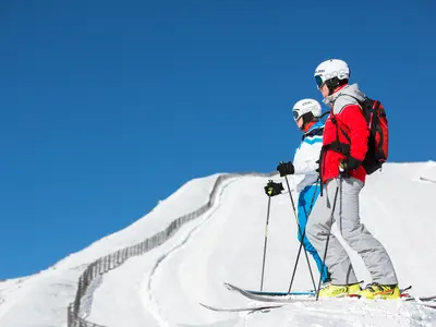 Skifahrer im Salzburger Lungau © Ferienregion Salzburger Lungau