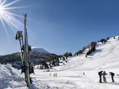 Skifahren im Skigebiet Großeck-Speiereck © Ferienregion Salzburger Lungau
