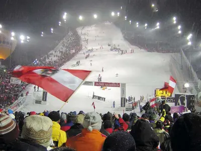 Nachtslalom auf der Planai © Planai Bahnen
