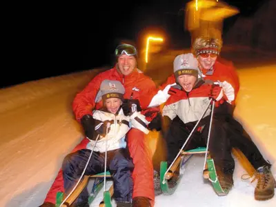 Nachtrodeln Hochwurzen © Planai Bahnen