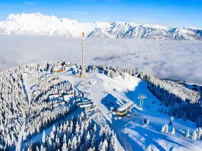Blick auf den Gipfel des Hauser Kaibling © Hauser Kaibling / Josh Absenger