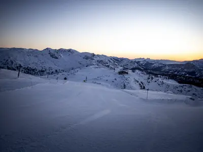 Sonnenaufgang auf der Tauplitz © Die Tauplitz / Tom Lamm